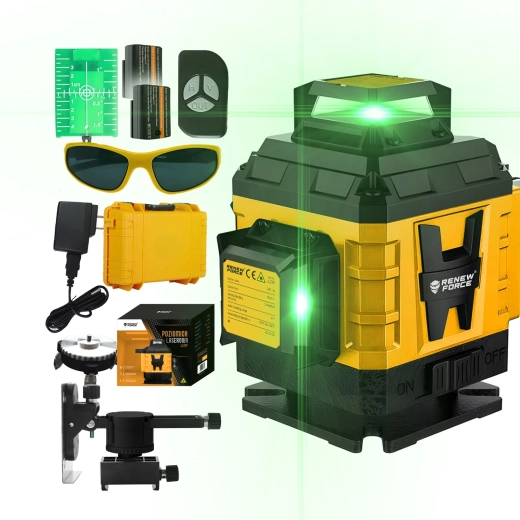 Laser croisé Renew Force 4D 16 lignes 360°