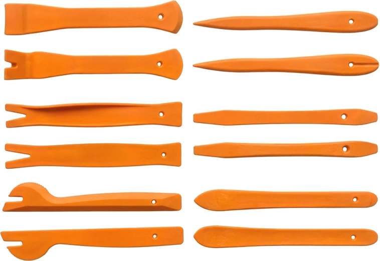 Ensemble d’outils en plastique pour le démontage de garnitures et de pièces en plastique, 6 pièces