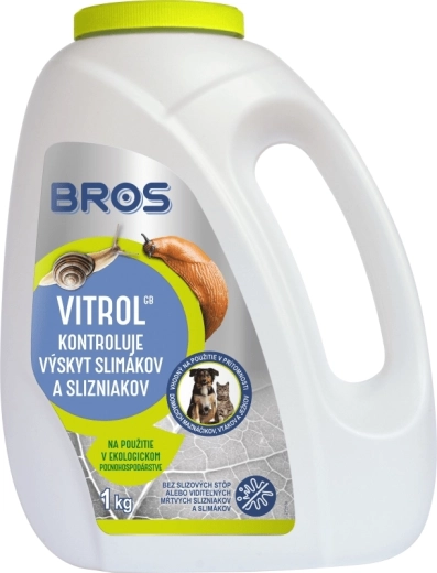 Bros Vitrol appât contre les limaces 1 kg