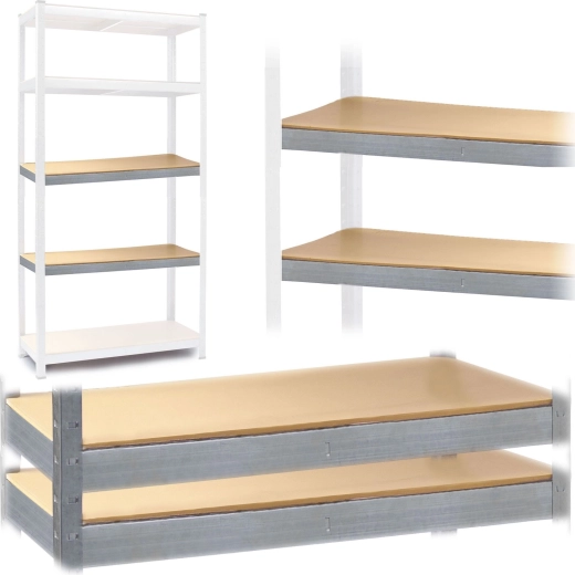 Ensemble d’étagères pour rayonnages Humberg 90 × 40 cm – 2 pcs