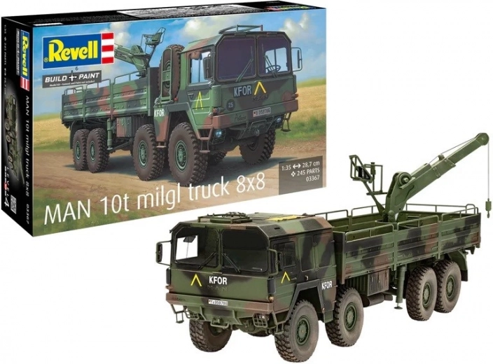 Maquette plastique du camion MAN 10T MILGL 8x8 1/35