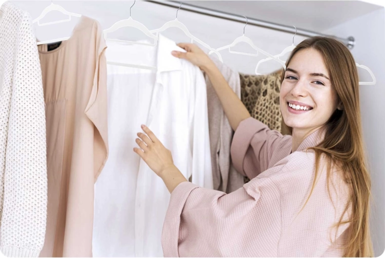 Design fin et peu encombrant, plus d’espace dans l’armoire