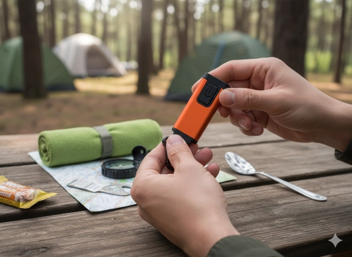 Recharge via USB‑C – toujours prête