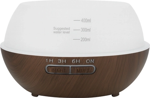 4-en-1 : humidification, diffusion, ionisation et lumière LED