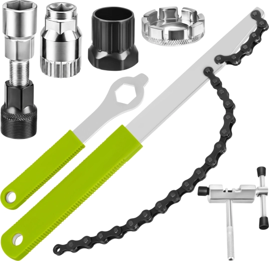 Kit de réparation vélo Trizand 7 pièces
