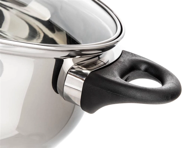 Acier inoxydable durable à finition brillante