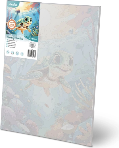 Numérotation claire pour une peinture sans souci