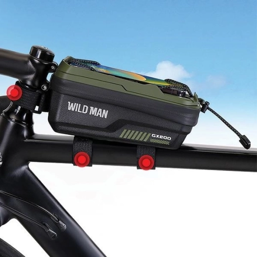 Fixation stable sur le cadre du vélo