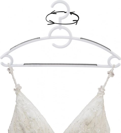 Crochet pivotant pour une suspension facile