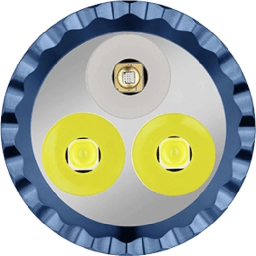 Double faisceau : blanc neutre + UV 365 nm