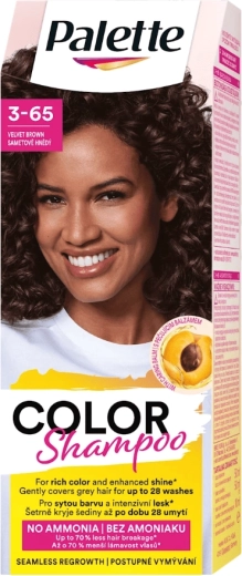 Palette Color Shampoo 3-65 brun velours 50 ml