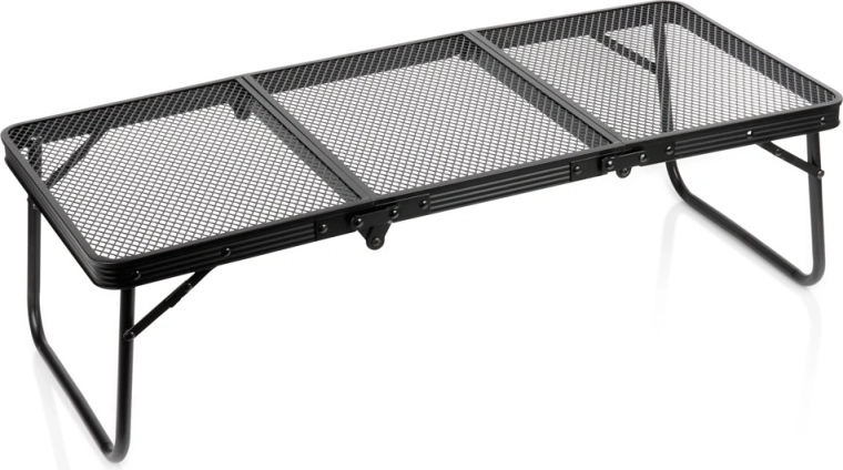 Table de camping pliante Vilde 90 × 40 cm, noire