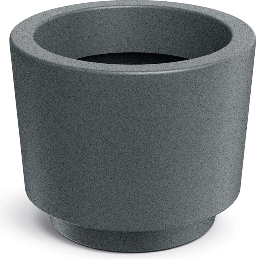 Pot Splito Round 30 cm, gris granit