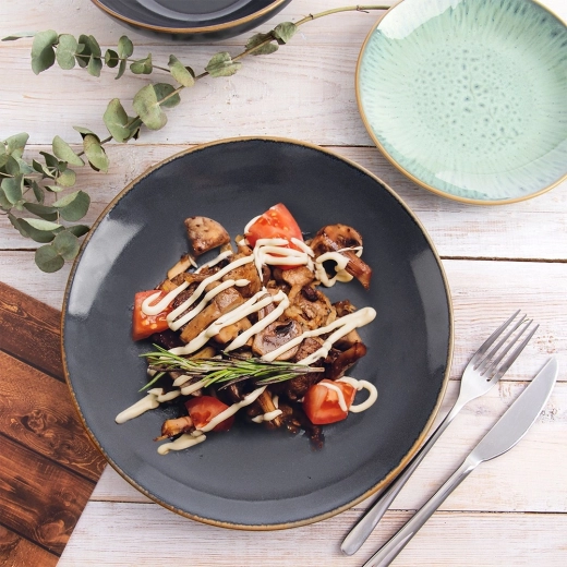 Assiette universelle pour les repas quotidiens