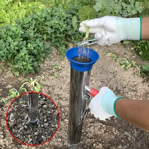 Poignée ergonomique et dosage précis