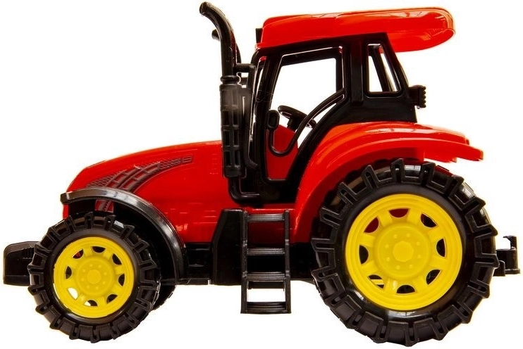 Tracteur avec roues robustes