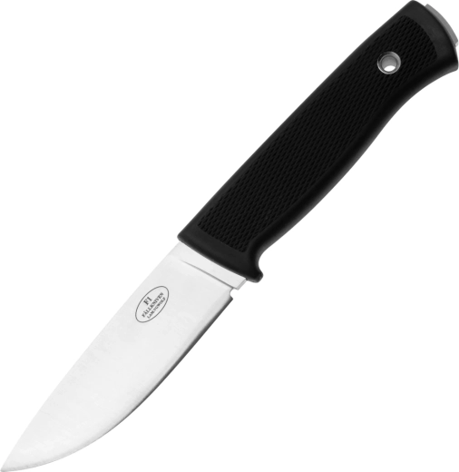 Fällkniven F1nZ couteau outdoor 10 cm, satin, noir, Thermorun, étui Zytel
