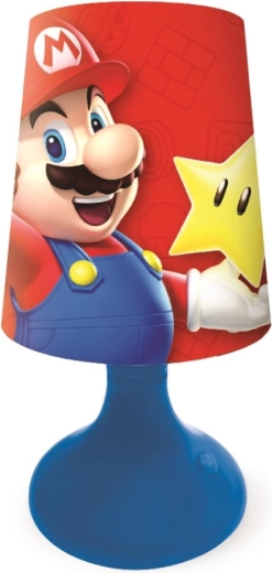 Lampe de nuit sans fil Super Mario avec éclairage LED 18 cm