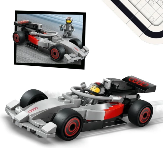 Monoplace AUDI F1 authentique