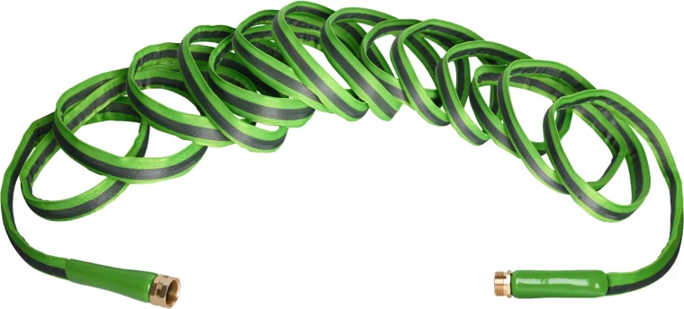 Tuyau de jardin haute pression en PVC, 1/2" avec connecteurs en laiton – 30 m