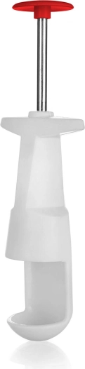 Dénoyauteur de cerises Culinaria Red, plastique et inox, 19 cm