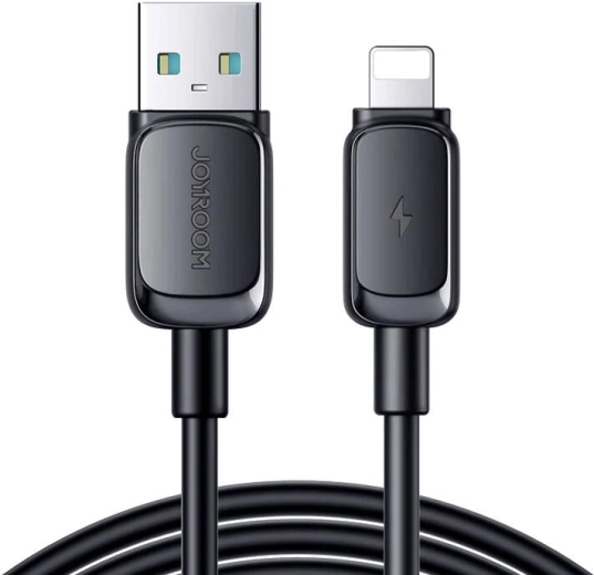 Câble S-AL012A14 2,4 A USB vers Lightning / 2,4 A / 1,2 m (noir)
