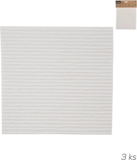 Éponges à vaisselle EKO en cellulose – 3 pcs