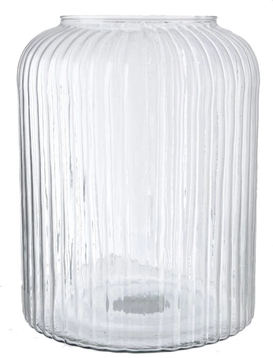 Vase en verre recyclé 24 cm