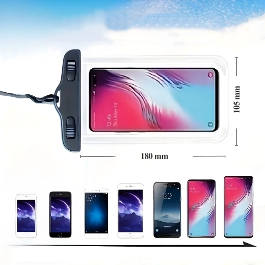 Étui universel étanche pour téléphone et argent