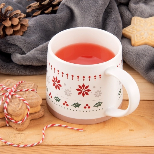 Motif festif qui illumine les jours d’hiver