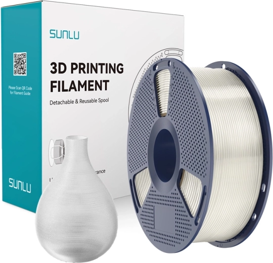 Filament PETG Sunlu – Transparent