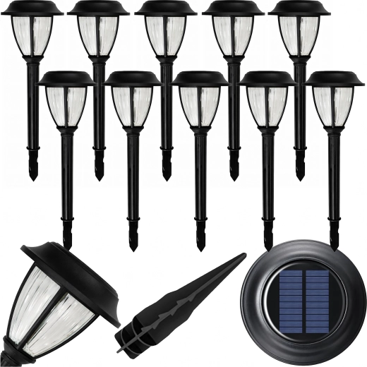 Éclairage LED solaire sans câbles