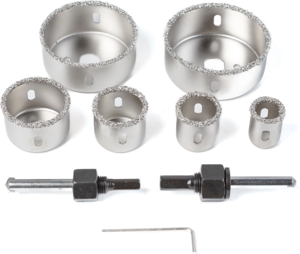 Kit de scies cloches au carbure 22–73 mm