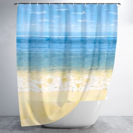 Décor de plage qui illumine l’intérieur