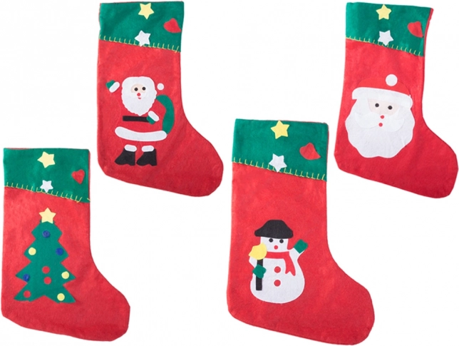 Motif de Noël coloré en feutre