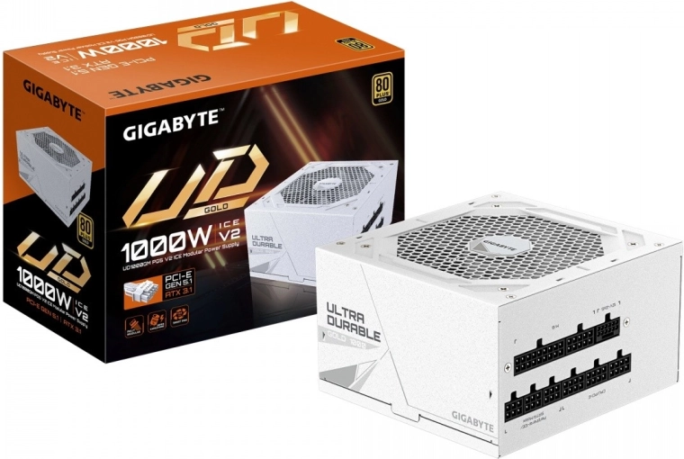 Bloc d’alimentation modulaire 1000 W 80+ Gold ATX 3.1 avec câble 16 broches PCIe Gen 5.1