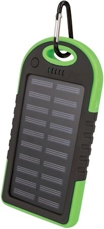 Setty powerbank solaire 5000 mAh verte
