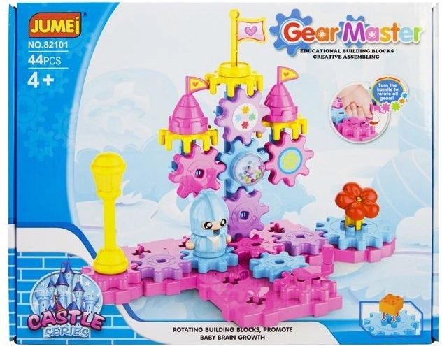 Briques mobiles Jumei 4+ château magique - 1 pièce