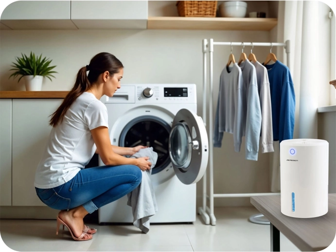 Séchage plus rapide du linge en intérieur