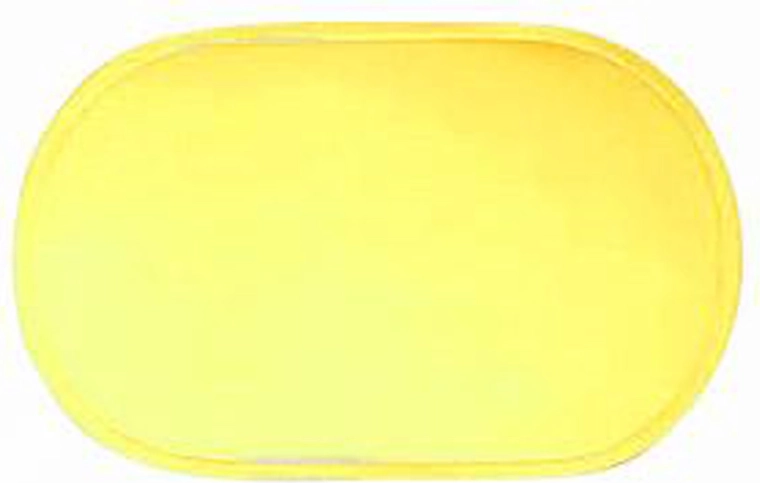 Set de table ovale en plastique TORO 29 × 44 cm jaune