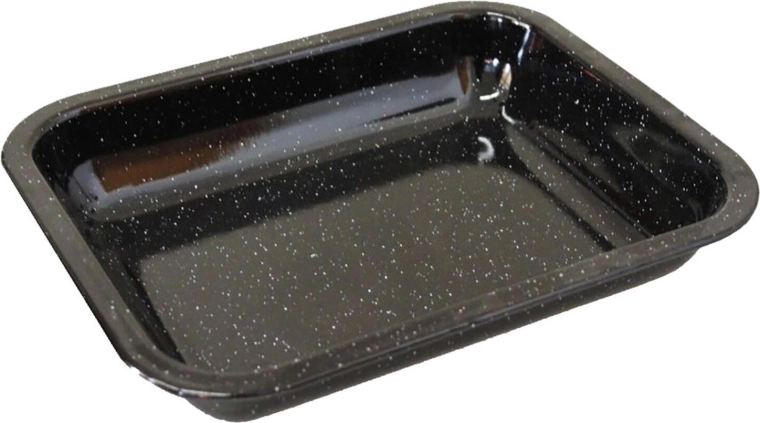 Plaque à pâtisserie émaillée 29 × 23 × 5 cm