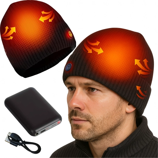 Jusqu’à 8 heures de chaleur avec powerbank 5000 mAh