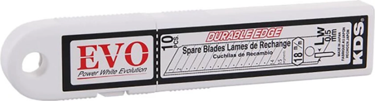 Lames de rechange sécables 18 mm LB10 - 10 pièces