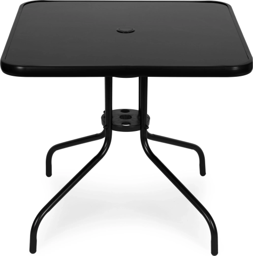 Structure en acier avec revêtement par poudre