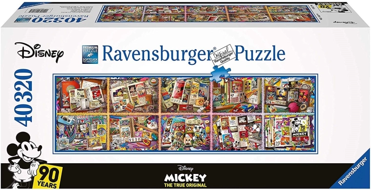 Puzzle RAVENSBURGER Mickey Mouse au fil des années 40320 pièces