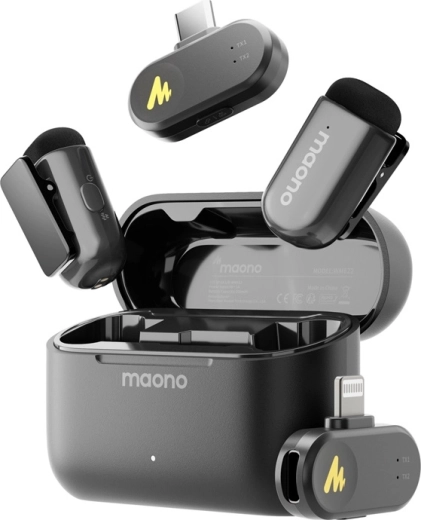 Duo de micros compacts et récepteur Lightning