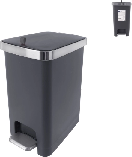 Poubelle à pédale Orion Premier 15 l grise