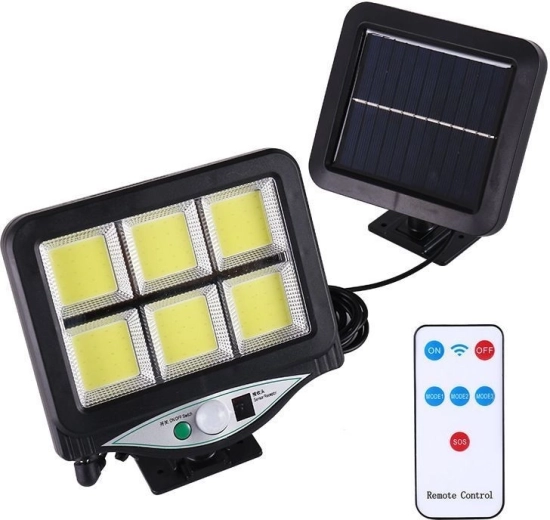 Alimentation solaire avec panneau séparé