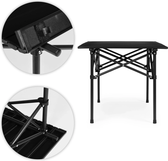 Plateau à lattes enroulable avec fixation rapide