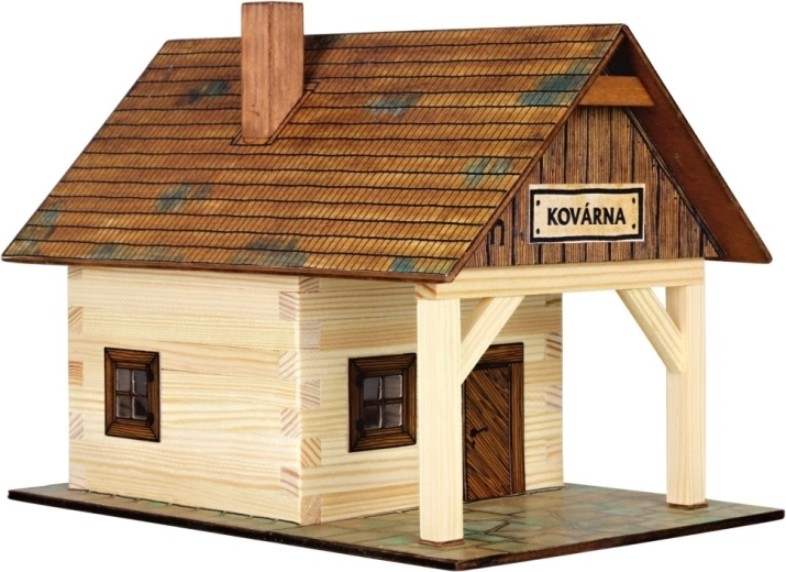 Walachia maquette en bois à assembler et à coller Forge